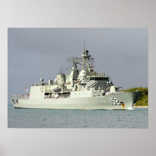 HMAS Warramunga (FFGH 152) Poster