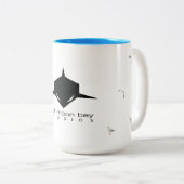 HMB-Tasse für Mitarbeiter - Special Edition Ocean Zweifarbige Tasse (VorderseiteRechts)