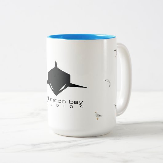 HMB-Tasse für Mitarbeiter - Special Edition Ocean Zweifarbige Tasse (VorderseiteRechts)