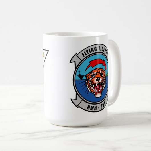 HMH-361 "das Flying Tigers " Kaffeetasse (VorderseiteRechts)