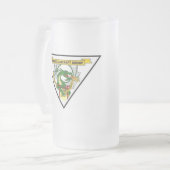 HMH-361 "das Flying Tigers " Mattglas Bierglas (Vorderseite Links)