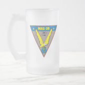 HMLA-169 "Vipern " Mattglas Bierglas (Links)