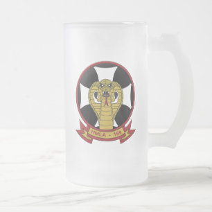 HMLA-169 "Vipern " Mattglas Bierglas
