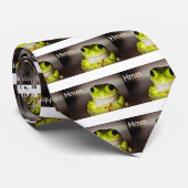 Hmm Frosch Krawatte (Gerollt)