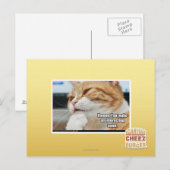 Hmmm. Postkarte (Vorne/Hinten)