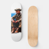 Hmong General Vang Pao Custom Pro Park Board Skateboard (Vorderseite)