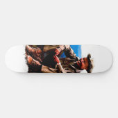 Hmong General Vang Pao Custom Pro Park Board Skateboard (Horizontal)