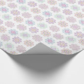 Hmong Inspiriert Farbdesign (SM) Geschenkpapier (Ecke)