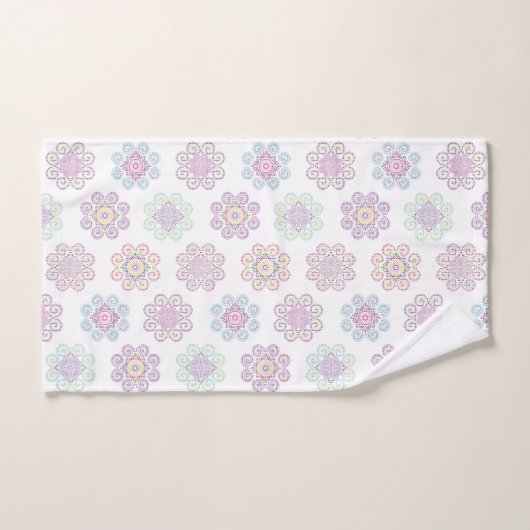 Hmong Inspiriert, helles Muster - Handtuch (Handtuch)