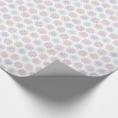 Hmong-Inspirierte helle Farbe (X-SM) Geschenkpapier (Ecke)