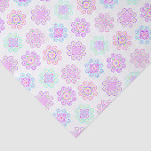 Hmong-Inspiriertes, helles Muster-Gewebepapier Seidenpapier (Ausschnitt)