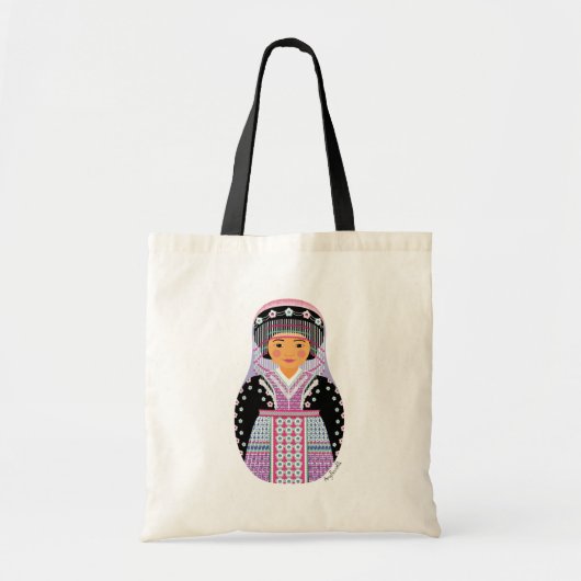 Hmong Matryoshka Bag Tragetasche (Vorne)