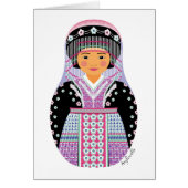 Hmong Matryoshka Card (Vorne)