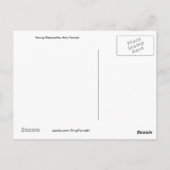 Hmong Matryoshka Postcard Postkarte (Rückseite)