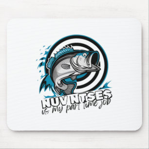 Hmong Nuv Ntses ist mein Teilzeitjob Hmong Fischen Mousepad