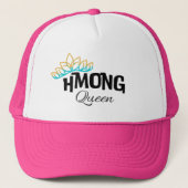 Hmong Queen Truckerkappe (Vorderseite)