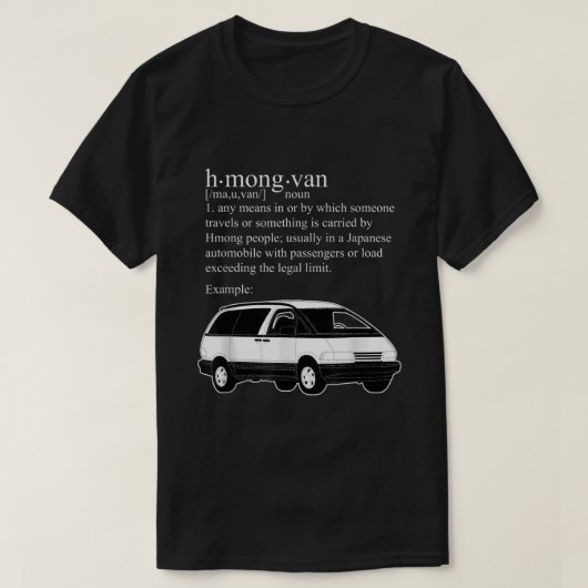 Hmong Van T Shirt (Design vorne)