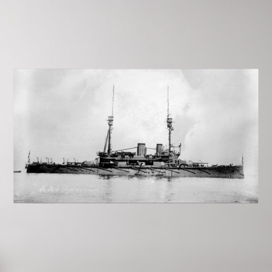 HMS Agamemnon Poster (Vorne)
