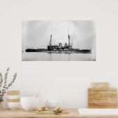 HMS Agamemnon Poster (Küche)