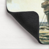 HMS Agamemnon, welches das ursprüngliche Mousepad (Ecke)