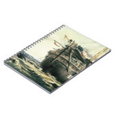 HMS Agamemnon, welches das ursprüngliche Notizblock (Linke Seite)