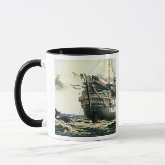HMS Agamemnon, welches das ursprüngliche Tasse (Links)