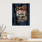 HMS AJAX Cruiser A Poster (Küche)