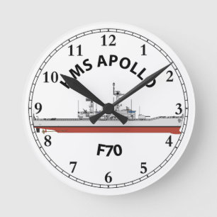 HMS APOLLO - F70 - LEANDER ORIG RUNDE WANDUHR