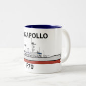 HMS Apollo, Orig config Zweifarbige Tasse (VorderseiteRechts)