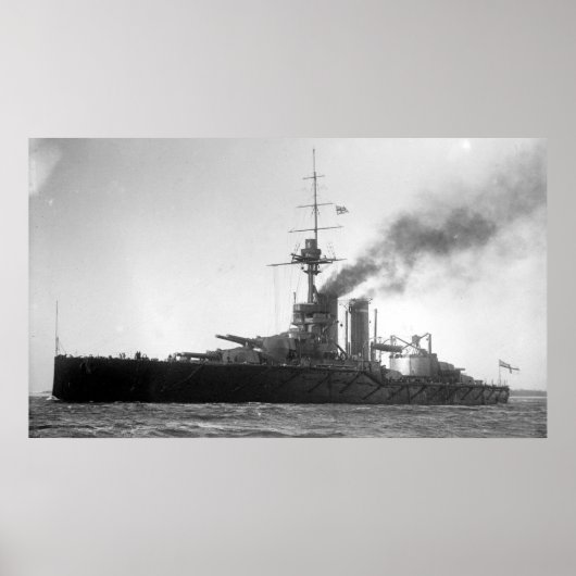 HMS Audacious Poster (Vorne)