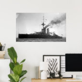 HMS Audacious Poster (Heimbüro)