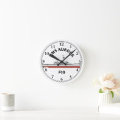 HMS AURORA - F10 - LEANDER ORIG RUNDE WANDUHR (Zuhause)