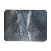 HMS-Beagle im Sturm vor Kap Horn Magnet (Horizontal)