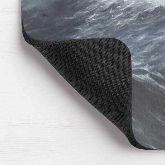 HMS-Beagle in einem Sturm vor Kap Hoorn Mousepad (Ecke)