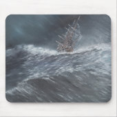 HMS-Beagle in einem Sturm vor Kap Hoorn Mousepad (Vorne)