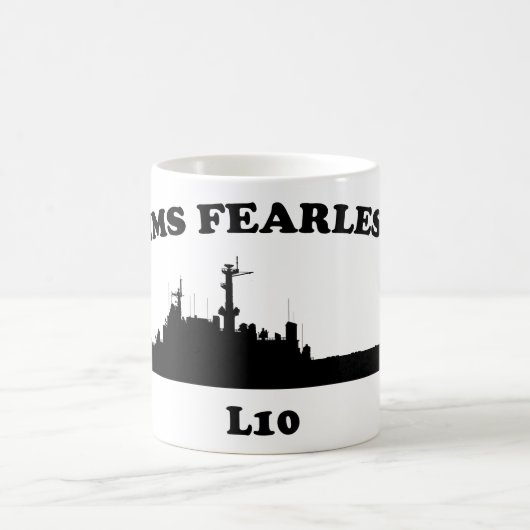 HMS Becher ohne Angst Kaffeetasse (Mittel)