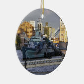 HMS Belfast Keramikornament (Rechts)