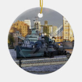 HMS Belfast Keramikornament (Vorne)