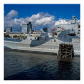 HMS Belfast London Poster (Vorderseite)
