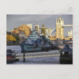 HMS Belfast. Postkarte