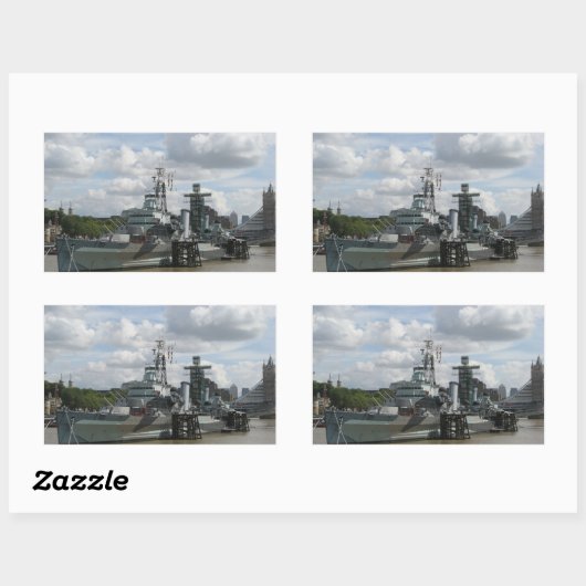 HMS Belfast Sticker (Blatt)