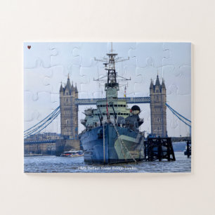 HMS Belfast Tower Bridge London Puzzle