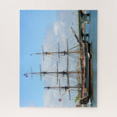 HMS Bounty Galleon Ship Glossy Poster Puzzle (Vertikal)