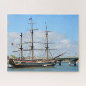 HMS Bounty Galleon Ship Glossy Poster Puzzle (Horizontal)
