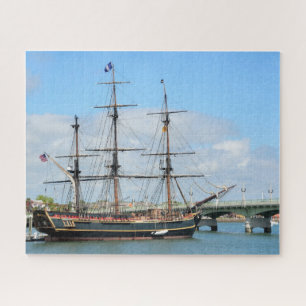HMS Bounty Galleon Ship Glossy Poster Puzzle