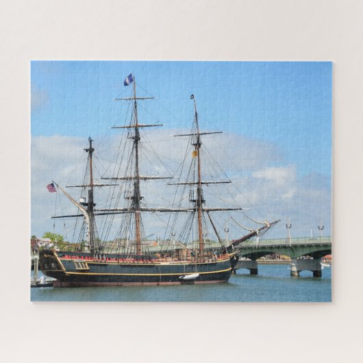 HMS Bounty Galleon Ship Glossy Poster Puzzle (Horizontal)