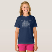 HMS Bounty - Pläne für den Schiffsbau ABD T-Shirt (Vorne ganz)