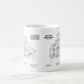 HMS Bounty - Pläne für den Schiffsbau - BD Kaffeetasse (Mittel)