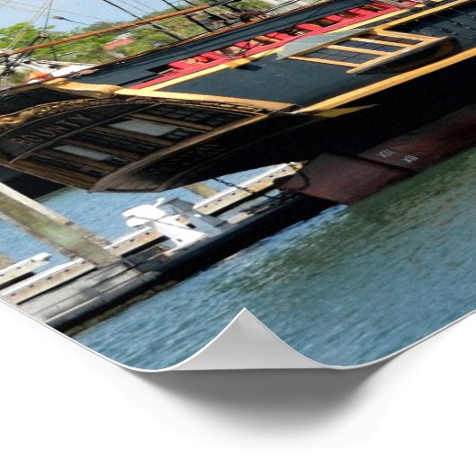 HMS BOUNTY POSTER (Ecke)