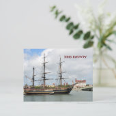 HMS BOUNTY POSTKARTE (Stehend Vorderseite)